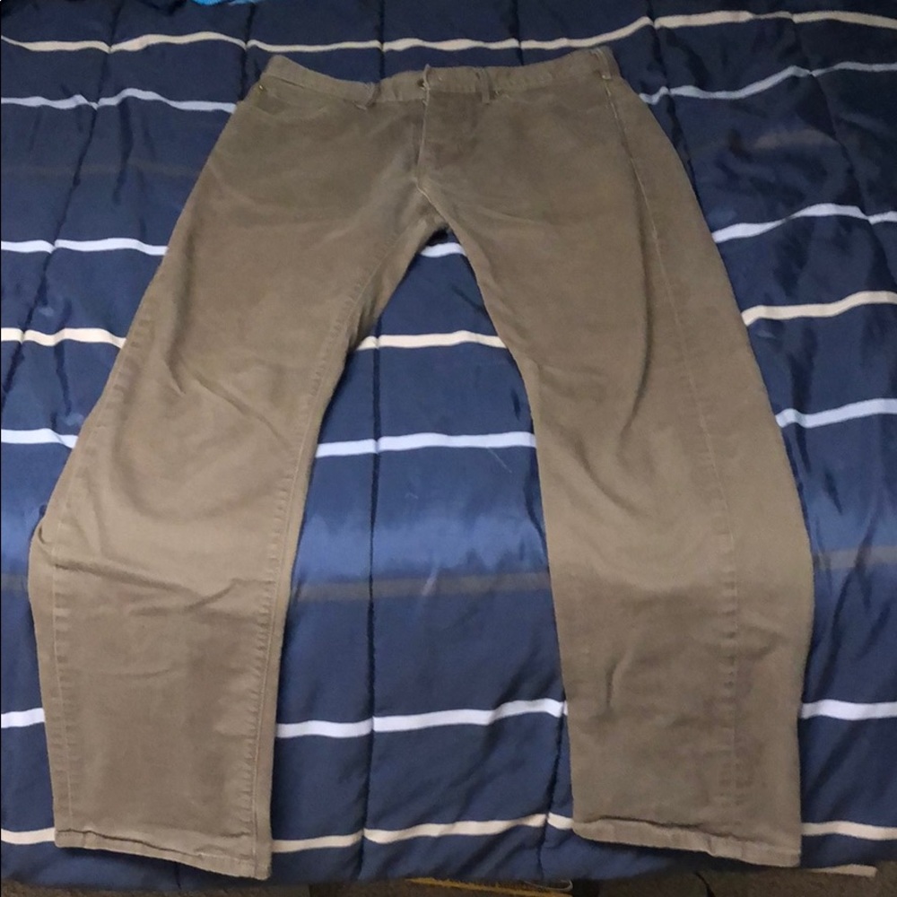 Dockers straight fit pants dark brown 32 inseam